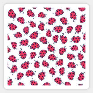 Ladybug - Doodle Sticker